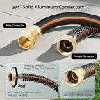 Heavy Duty Garden Hose 30 ft x 5/8", 5-Layer Hybrid Water Hose - Image 3