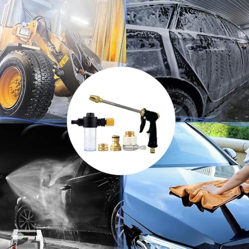 Water Hose Nozzle High Pressure Metal Heavy Duty Attachment - Image 5