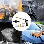 Water Hose Nozzle High Pressure Metal Heavy Duty Attachment - Image 5