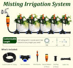 Garden Watering Hose Spray Misting, Drip Irrigation System Kit - Image 5