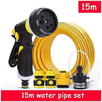 Garden Hose Flexible And Expandable Latex Water Hose With Retractable Solid Brass Fittings And Nozzle Kink Free Lightweight Collapsible Expending Hose - Image 2
