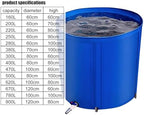 Collapsible Rain Barrel, Portable Rain Collection System, Rainwater Collection System Downspout, Water Catcher Container with Filter Spigot Overflow Kit (Size : 400L) - Image 2