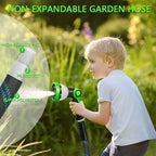 Junredy 75 FT Garden Hose, Flexible Water Hose with 10-Function Sprayer - Image 2