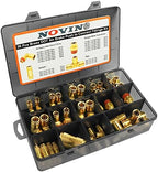 36 PCS DOT Air Brake Line Fitting&Air Nylon Tube Fittings Assortment Kits - Image 2