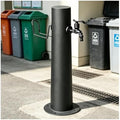 Yard Antifreeze Cracking Floor-Standing Water Spigot,Stainless Steel Vertical Water Hydrant,with Hose Holder,Freestanding Garden Waters Column for Car Watering by Unknown