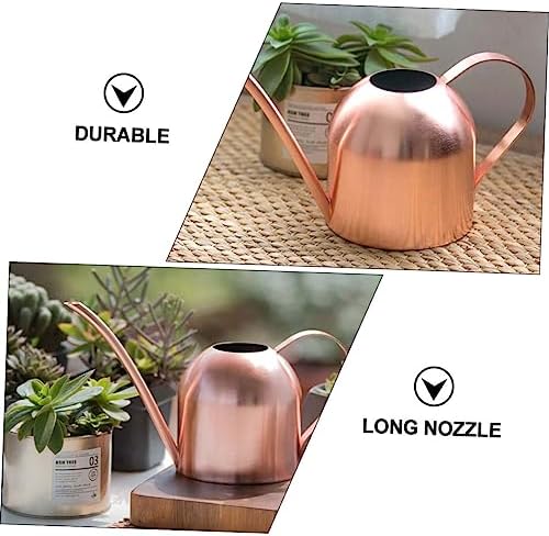 Milisten Gold Plant Pot Watering Can Creative Small Watering Bottle Plant Mister - Image 3