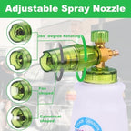 DUSICHIN Short Pressure Washer Gun with Foam Cannon,4000 PSI Power Washer Foam Blaster 1/4'' Quick Connector,Car Wash Foam Gun Snow Foam Lance with 7 Pressure Washer Nozzles for Car Washing DUS2903 - Image 4