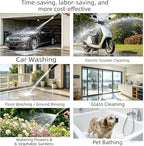 H2 Long Spray Gun Multifunctional Car Wash Tool, Portable High Pressure Power Washer Nozzle With Three Adjustable Spray Modes, Jet Nozzle Power Washer For Garden Hose, Car Cleaning (Hose*32.8ft) - Image 7