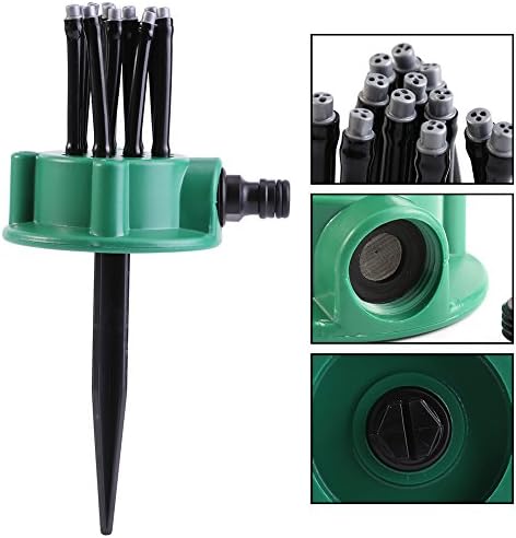 Sprinkler, 2Pcs Garden Plants Vegetable Adjustable Watering Sprinkler Multi use Lawn Irrigation System - Image 3