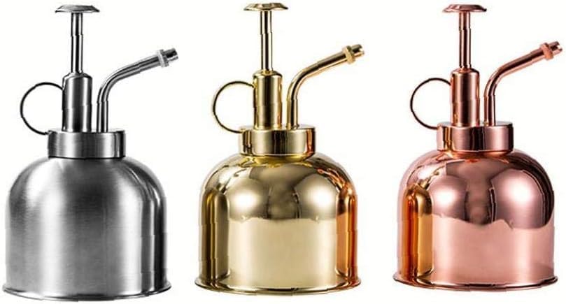 300ml Copper Plant Mister, Stainless Steel Watering Spray Bottle, Ergonomic Design, Perfect for Indoor & Outdoor Plants (Color:Pink) - Image 6
