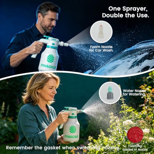 Electric Foam Car Wash Sprayer with Upgraded Thicker Body - Image 4