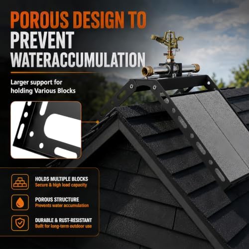 Rooftop Sprinkler for Wildfire Ember Protection, Up to 3300 Sq Ft - Image 4