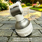 Garden Hose Nozzle Heavy Duty Metal Water Hose Sprayer - Image 4