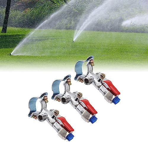 10PCS Garden Hose Nozzle,Heavy Duty Metal Water Hose Sprayer Atomizing Spray Nozzle Set Zinc Alloy Agricultural Plant Water Misting Fan Nozzle for Tractor Lawn Landscaping Irrigation - Image 3
