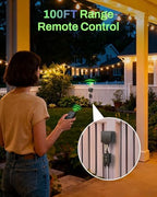 BN-LINK Outdoor Timer for Lights, 100FT Remote Control - Image 3