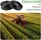 Flat Drip Hose Garden Irrigation System Soaker Hose for Efficient Watering of Flower Beds Vegetable Gardens Lawns 100m 5inches - Image 5