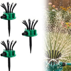 360 Multi Directional Lawn Sprinkler,Versatile Garden Irrigation Sprinkler in Ground,Flexible Coverage Precision Degree Lawn Sprinklers Watering Sprayer System for Yard (3pcs) by Unknown