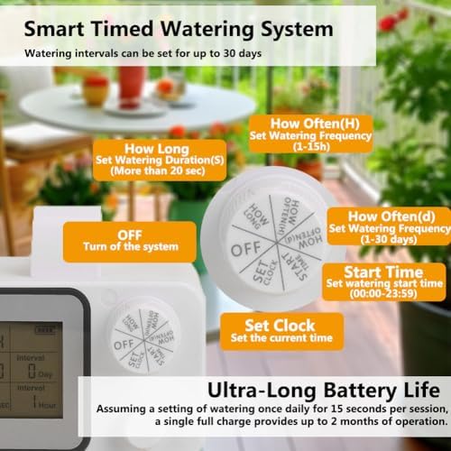 Automatic Plant Waterer Indoor Drip Irrigation System Auto Watering System - Image 5