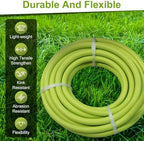 Garden Hose 5/8 in. x 25 ft.,Lightweight All-Weather Water Hose, Durable and Flexible - Image 2