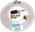 X-Jet M5#25 Kit | 8.5+ GPM | Adjustable Long-Range External Injection Variable Pressure Washing Nozzle | Perfect for Washing Residential & Commercial Properties from the Ground | W/ 2000 to 4500 PSI by X-JetTechnologies