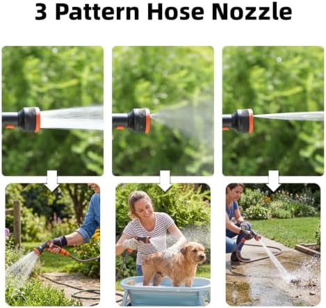 Retractable Garden Hose Reel,1/2" 45+6FT Portable Hose Reel - Image 4