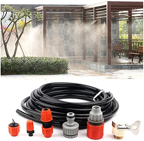 Garden Drip Irrigation System Accessories 3~10m Micro Drip Irrigation System Greenhouse Lawn Garden Irrigation Atomizing Nozzle Watering Kit Gardening Watering System (Color : 3m Kits) - Image 3
