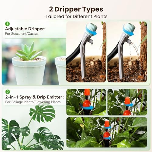 BAOSHISHAN Dual Pump Indoor Plant Watering System for 20 Potted Plants - Image 3