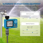 TiFFCOFiO Sprinkler Timer Outdoor, Digital Pogrammable for Garden Hose, Irrigrtion Timer with Rain Delay and Manual Mode - Image 4