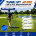 Sivak 1" x 100ft Commercial Garden Hose 1200psi Burst Lightweight Flexible - Image 5