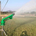 Farm Irrigation Sprinkler, 2" Farm Sprinklers Spray, 360°Adjustable Large-Area Watering Spray, with Replacement Nozzle, for Farm Lawn Garden Irrigation - Image 6
