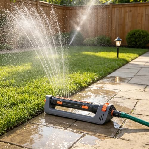 Lawn Sprinkler with Stainless Steel Filters Plastic (19 Holes) - Image 2