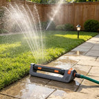 Lawn Sprinkler with Stainless Steel Filters Plastic (19 Holes) - Image 2