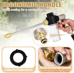 Lounsweer 6 Pack 2 In 1 High Pressure Hose Nozzle with Soap Foam Sprayer - Image 5