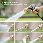 FANHAO Metal Garden Hose Nozzle Heavy Duty, Rear Trigger Water Sprayer - Image 3