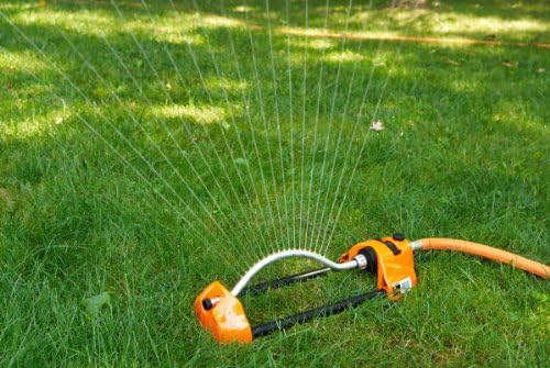 Dramm 15001 ColorStorm Premium Metal Brass Nozzle Jets, Red Oscillating Sprinkler - Image 2
