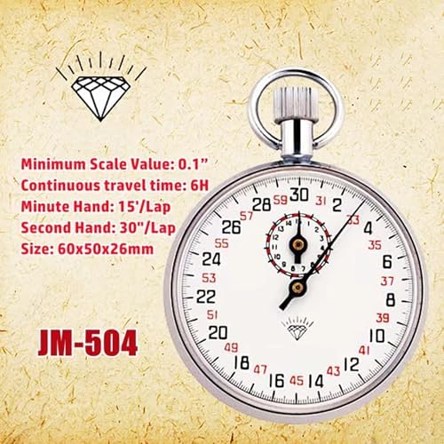 Mechanical Stopwatch Professional Sports Timers for Sports Timing Featuring Water Metal Construction Athletic Competition Stopwatches - Image 4