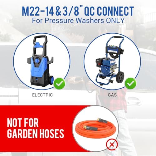 MEKOH Commercial Short Pressure Washer Gun with Swivel, 5000PSI Stubby Gun - Image 2