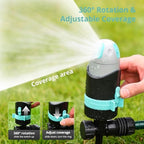 QUOBAS 360°Rotating Sprinkler for Yard, Heavy Duty Water Sprinkler for Lawn - Image 3