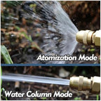 1/2 20mm Brass Sprinkler Nozzle Adjustable Flow Irrigation Sprayer Misting Watering Build-in Filter(1/2 inch 2pcs) - Image 6