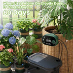 Solar Drip Irrigation System Kit, Auto Plant Waterer for 15 Pots - Image 5