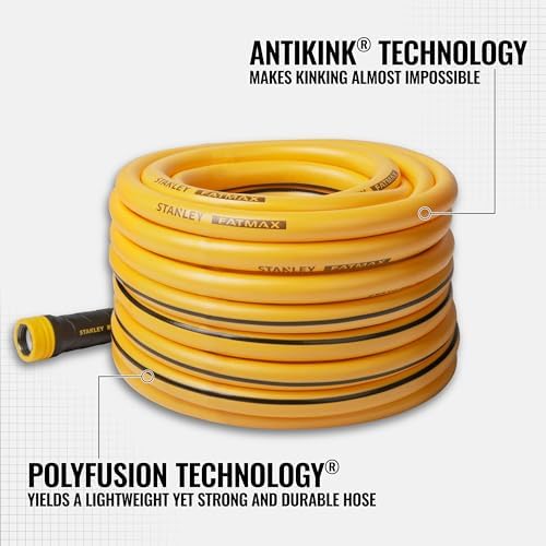 Stanley BDS6651 Fatmax Professional Grade Water Hose, 7ft' x 5/8" (Pack of 2) - Image 2