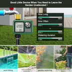 2 Pack Water Timer for Outdoor Garden Hose, Sprinkler Timer - Image 4