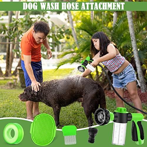 Dog Wash Sprayer Outdoor, Dog Shower Attachment Indoor, Upgrade and Original Garden Hose Nozzle - Image 3