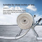 Foldable Fire Water Pipe Storage Device, Portable Manual Pipe Winding Tool, All Metal Hose Reel for Farm Irrigation Farmlande, Gardening,Portable Farmlandes Irrigations Hose Reel Tool - Image 2