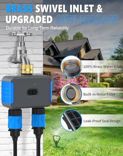 WiFi Sprinkler Timer, Smart Bluetooth Hose Timers - Image 5