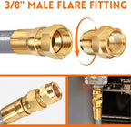 10 FT 1/2" ID Natural Gas Grill Hose with Quick Connect Fitting - Image 5