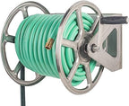Liberty Garden Products 709-S2 Hose Reel, Stainless Steel - Image 2
