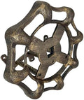 Zeckos Garden Hose Holder Faucet Spigot 11 Inch Cast Iron Bronze by Zeckos