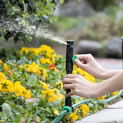 RESTMO Sprinklers for Yard, Above Ground Irrigation Garden Sprinkler System - Image 7