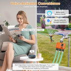 Smart WiFi Sprinkler Timer 3 Zone, Water Timer for Garden Hose Irrigation - Image 5